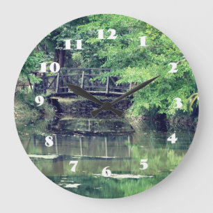 Brückenschaltuhr Große Wanduhr