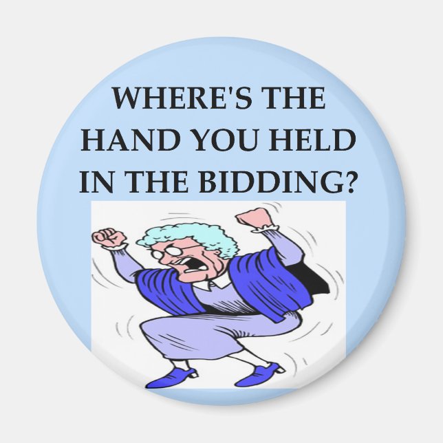 Brückenspielerwitz Magnet (Vorne)