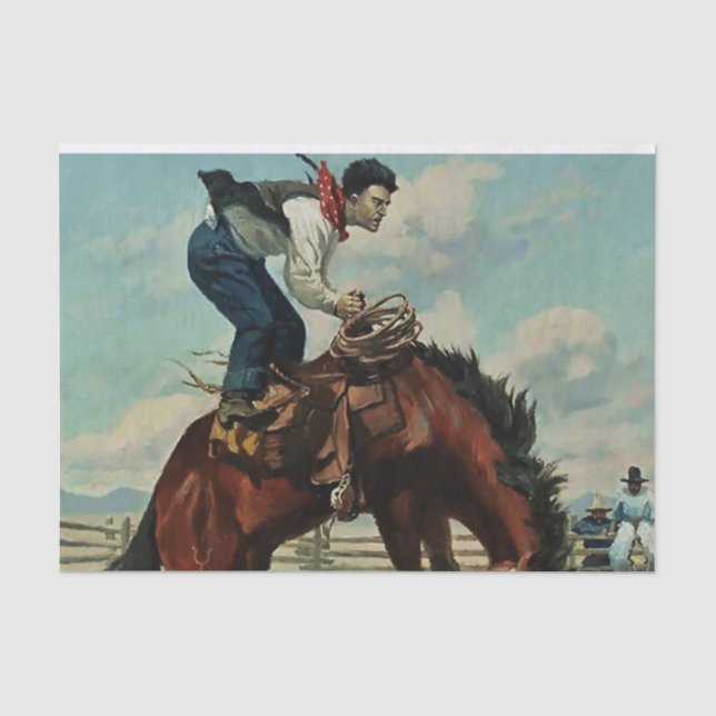 "Bruckert's Ranch" von W. Herbert Dunton Seidenpapier (Vorderseite)