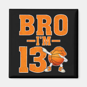 Bruder 13 Dabbing Basketball 13. Design Magnet