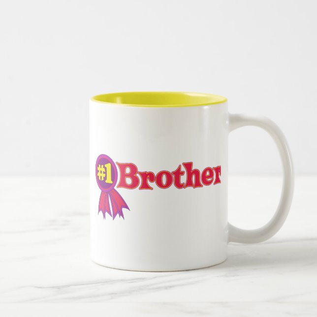 Bruder #1 zweifarbige tasse (Rechts)