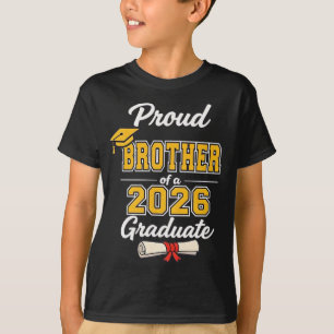 Bruder Abschlussklasse 2026 Abiturient Abschluss S T-Shirt