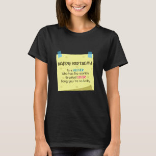 Bruder Bester Schwester Sister T-Shirt