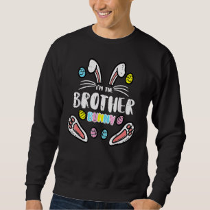 Bruder Bunny Rabbit Osterfamilie Match Jungs Kinde Sweatshirt