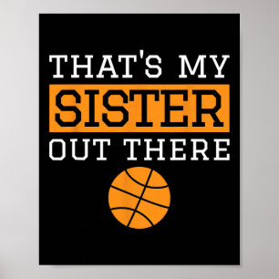 Bruder Bysketbyll Geschenk Das ist mein Schwester  Poster