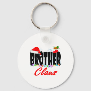 Bruder Claus Weihnachts-Weihnachtsmannmütze Matchf Schlüsselanhänger