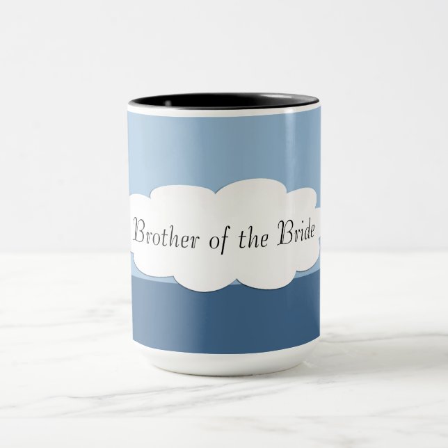 Bruder der Braut | Hochzeit Tasse (Zentrum)