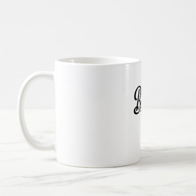 Bruder der Braut Kaffeetasse (Links)