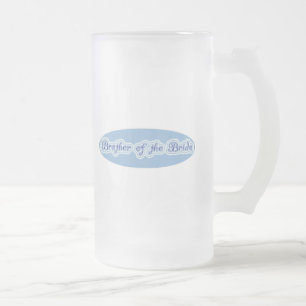 Bruder der Braut Mattglas Bierglas