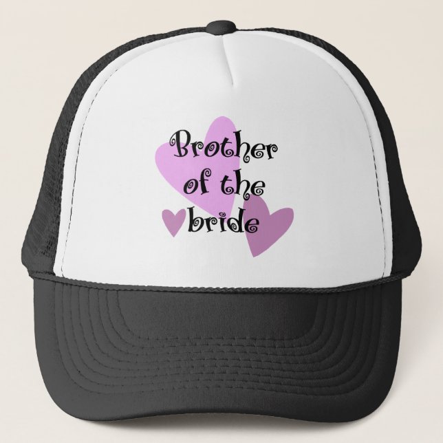 Bruder der Braut Truckerkappe (Vorderseite)