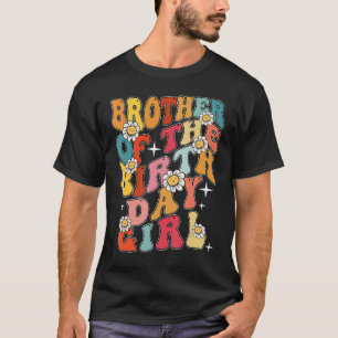 Bruder der Geburtstagsfamilie Matching Groov T-Shirt