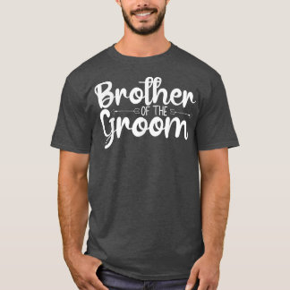 Bruder der Groom-Funny Wedding oder Bachelor Par T-Shirt