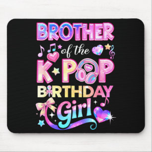 Bruder der K-Pop-Birthday-Girls Koreanische Musik Mousepad