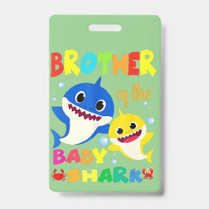 Bruder des Baby Shark Geburtstag Bruderhai Ausweis
