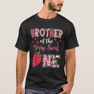 Bruder des Berry Sweet eine Erdbeere Geburtstag T-Shirt
