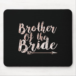 Bruder des Bräutigams Hochzeit Junggesellenabschie Mousepad