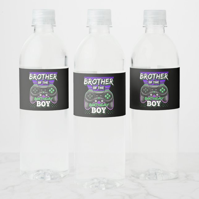 Bruder des Geburtstagsspielers Geschenk (Flaschen)