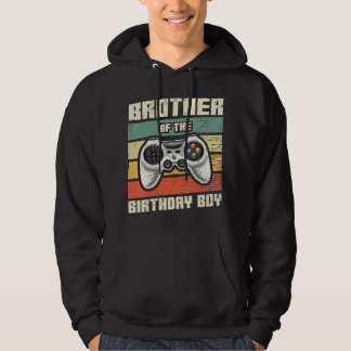 Bruder des Geburtstagsspielers Geschenk Hoodie