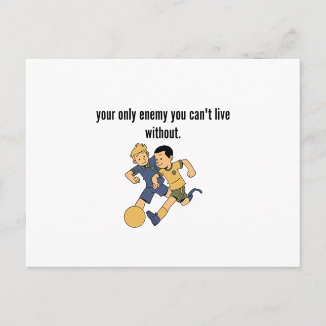 Brüder des Nationalfeiertags Postkarte (Vorderseite)