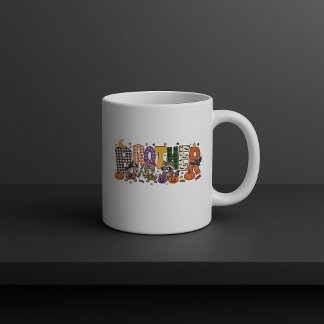 Bruder-Duo-Letter-Block Kaffeetasse