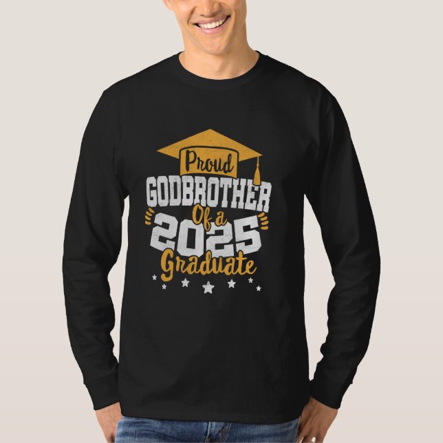 Bruder eines Absolventen der Klasse 2025 T-Shirt (Vorderseite)