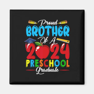 Bruder eines Familienkids im Vorschulalter 2024 L Magnet