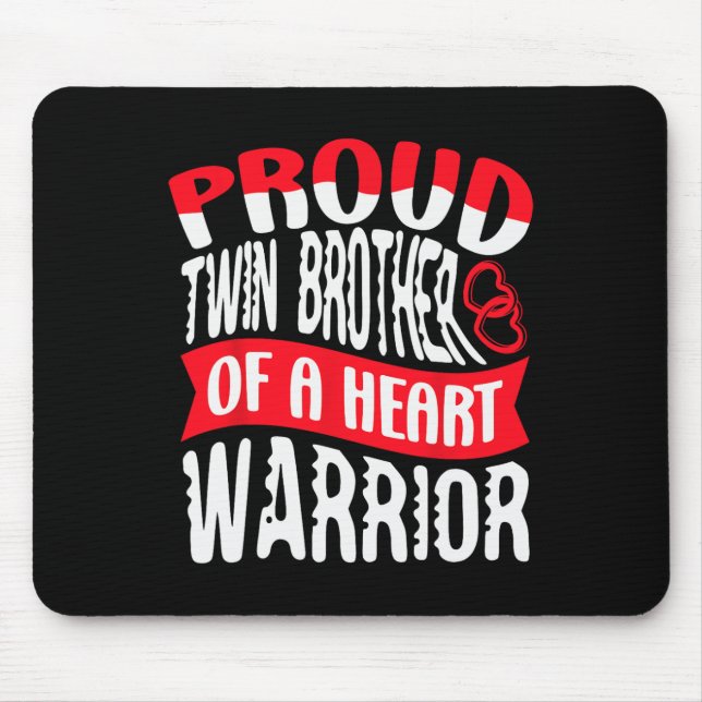 Bruder eines Herzkrankheitsfehlers ch Mousepad (Vorne)