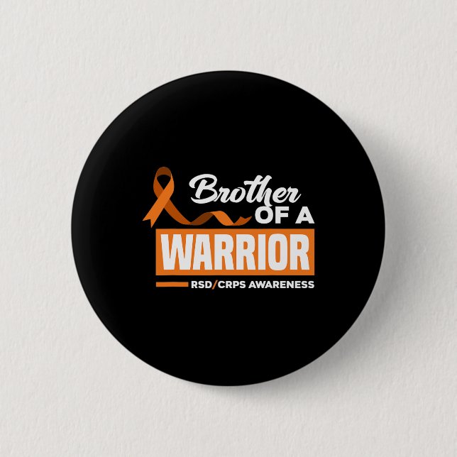 Bruder eines Unterstützers für RSD CRPS Aw Button (Vorderseite)