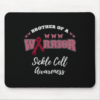 Bruder eines Warrior-Sichelzellenbewusstsein Mousepad