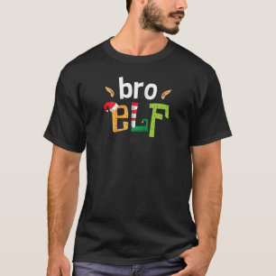 Bruder Elf Weihnachtselfen Team Bruder passender E T-Shirt