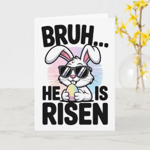 Bruder Er Ist Auferstanden Osterkarte Lustige Reli Karte