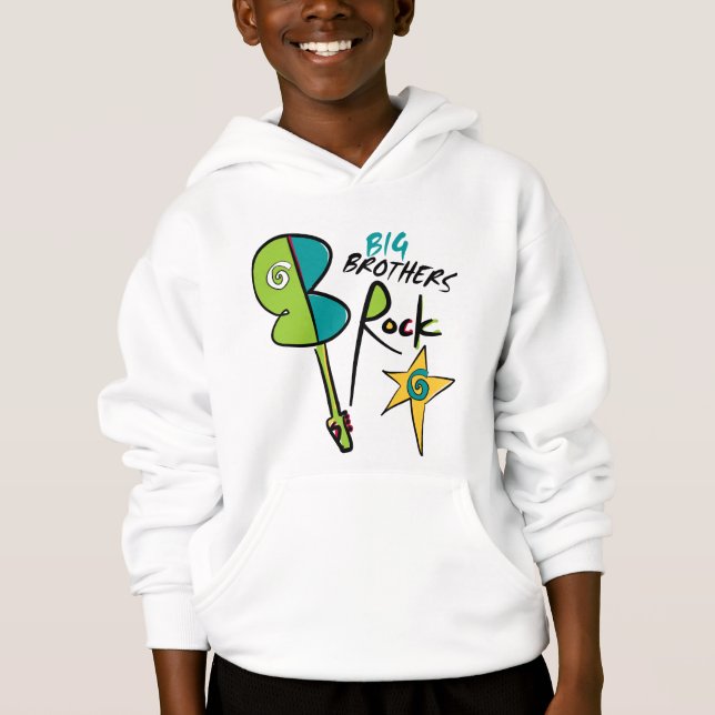 Bruder-Felsen! Hoodie (Vorderseite)