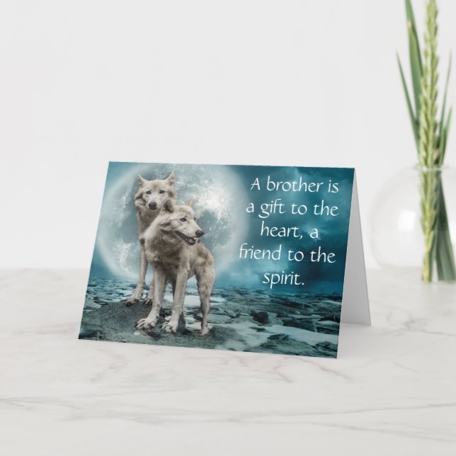 Bruder, Freund des Geistes Karte (Vorderseite)