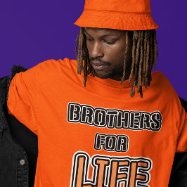 Brüder für das Leben Es ist ein Lebensgedanken Bro T-Shirt