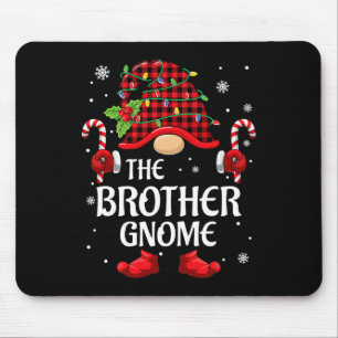 Bruder-Gnom-Passende Weihnachts-Pyjamas für die Fa Mousepad