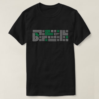 Bruder-große Schwestern gebrandmarkt Muster T-Shirt