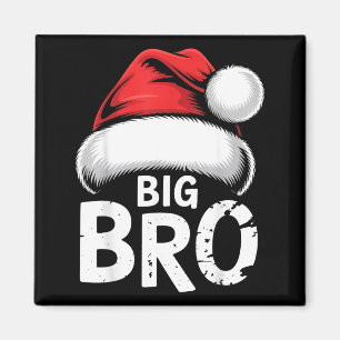 Bruder großer Weihnachtsmann Familien-Matching-Pyj Magnet