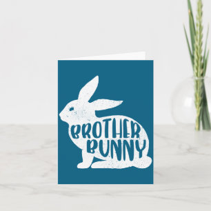 Bruder Hase Süße passende Familie Ostern _1  Karte