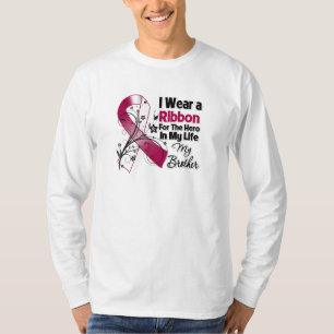 Bruder-Held in meinem Leben-Kopf-Hals-Krebs T-Shirt
