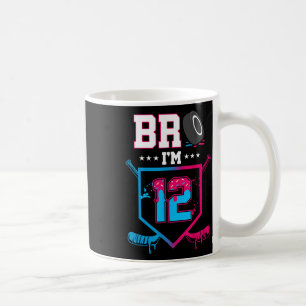 Bruder ich bin 12 Jahre alter Hockey-Eis-Drip 12. Kaffeetasse