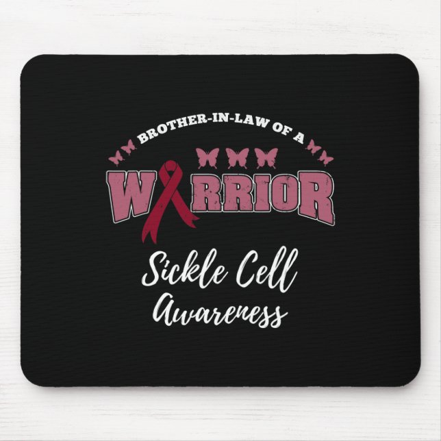 Bruder im Gesetz eines Kriegerkrankungszellenbewus Mousepad (Vorne)