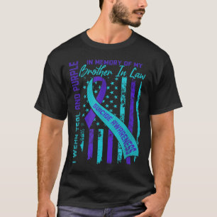 Bruder im Gesetz Selbstmordgewarntheit US-amerikan T-Shirt