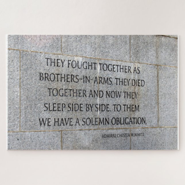 Brüder in der Rüstungsdenkmal WW2 (Horizontal)