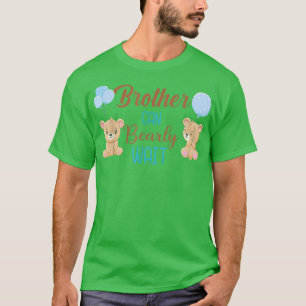 Bruder kann frühzeitig Bärengeschlecht neutrale Bo T-Shirt