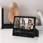 Brüder machen die besten Freunde 3 Foto Keepake Fotoplatte<br><div class="desc">Ein besonderes, unvergessliches Geschenk für Geschwister mit mehreren Fotos. Das Design verfügt über ein 3-Foto-Rasterlayout, mit dem Sie Ihre eigenen Fotos anzeigen können. "Brüder machen die besten Freunde" wird in stilvoller Typografie gezeigt. Schicken Sie sich und Ihren Geschwistern ein unvergessliches und besonderes Geschenk, das Sie beide für immer lieben. Hinweis:...</div>