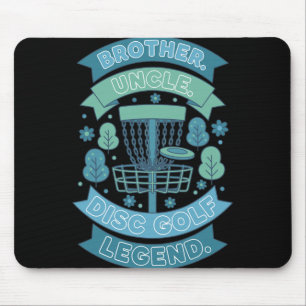 Bruder Onkel Disc Golf Legende Nner Mousepad