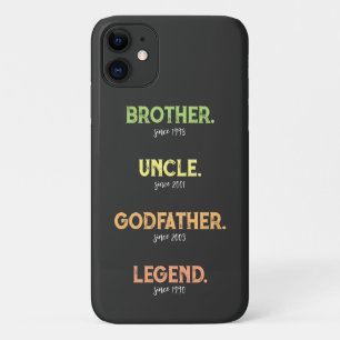 Bruder Onkel Godvater Legende seit Jahr Case-Mate iPhone Hülle