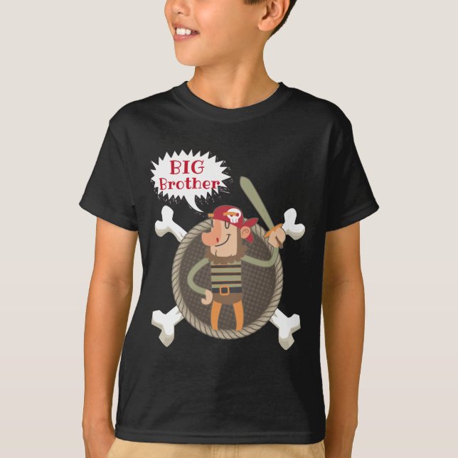 Bruder-Pirat T-Shirt (Vorderseite)
