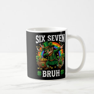 Bruder sechs sieben dabbing Kobold St. Patrick's D Kaffeetasse