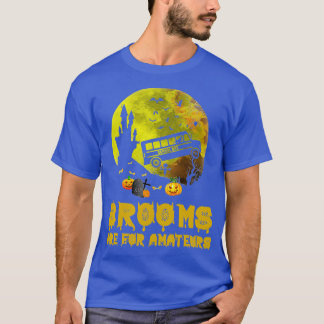 Brüder sind Amateurs Schulbusfahrer Halloween Co T-Shirt